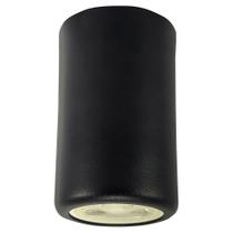 Spot Sobrepor Redondo Dicroica Mr16 Preto + Led 4,8w Branco Frio