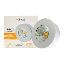 Spot Sobrepor Redondo Led 5W Bivolt Branco 3000K Preto 3000K Branco 4000K Spot Sobrepor Redondo Led 5W Bivolt Branco 3000K Preto 3000K Branco 4000K
