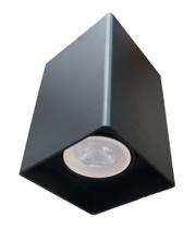 Spot Sobrepor Teto Pergolado C/ Lâmpada Dicroica Gu10 Mr16