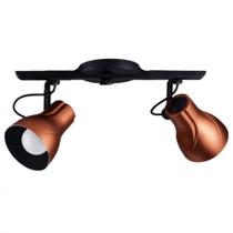 Spot Sobrepor Trilho Direcionável Octa Plus Cobre 02 Spot Sobrepor Trilho Direcionável Octa Plus Cobre 02