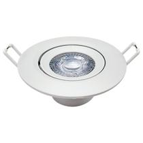 Spot Supimpa Led 12W Branco Fosco Luz Amarela 3000K Redondo Bivolt Avant