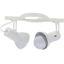 Spot Trilho Duplo Branco - 1119-S - INDUPLAS Spot Trilho Duplo Branco - 1119-S - INDUPLAS