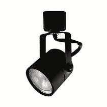 Spot Trilho Eletrificado Eletrocalha MR16 Dicroica GU10 Preto Bivolt Spot Trilho Eletrificado Eletrocalha MR16 Dicroica GU10 Preto Bivolt
