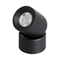 Spot Trilho Led 7W 3000K Branco Quente 520 Lumens Dotto Direcionavel Preto para Trilho Magnetico Pix