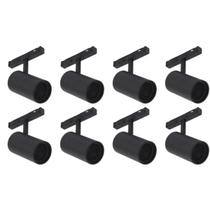 Spot Trilho Magnético 48V 12W 2700K IP20 Kit 8 Gaya Spot Trilho Magnético 48V 12W 2700K IP20 Kit 8 Gaya