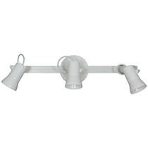 Spot Trilho Triplo Sobrepor Direcionável Led Spot de 3 lampadas