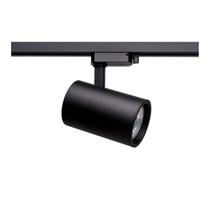 Spot Trilho Zylinder Preto para 1 Lâmpada PAR20 Stella