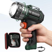 Spotlight FORTO Compact Recarregável de 1400 lúmens, alcance de 823 m