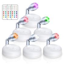 Spotlight HFCDL Small RGB + W operado por bateria com controle remoto