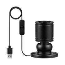 Spotlight Mini LED Rotativo 1W 5V USB, Luminária De Teto Montada Na Superfície Para Iluminação De