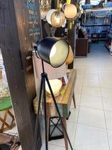 Spotline Coluna City 666/1 1.45m 1lamp E27 Preto/cobre Polid