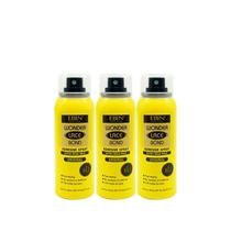 Spray adesivo EBIN NEW YORK Wonder Lace Bond 80 ml - pacote com 3 Spray adesivo EBIN NEW YORK Wonder Lace Bond 80 ml - pacote com 3