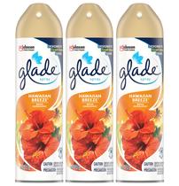 Spray aerosol Glade Brisa Havaiana 3 unidades 227 ml