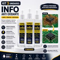 Spray Anti Oxidante Para Placas Oxidadas Solução Rápida e Eficaz Kit 3 Peças Spray Anti Oxidante Para Placas Oxidadas Solução Rápida e Eficaz Kit 3 Peças