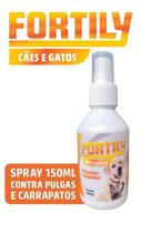 Spray Anti-pulgas e Carrapatos Fortily 150ml