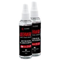 Spray Antiembaçante Gamer Advantage FogAway 60ml Pacote com 2 Spray Antiembaçante Gamer Advantage FogAway 60ml Pacote com 2