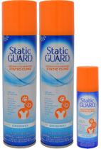 Spray antiestático Static Guard Bonus Pack 366 ml (2 x 163 mL + 41 ml)