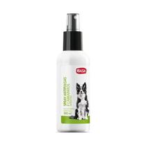 Spray Antipulgas e Carrapatos Ibasa 100ml - Antisséptico para Cães
