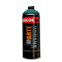 Spray Arte Urbana Azul Petróleo 996 - Tinta Acrílica Fosca para Alvenaria, Madeira e Metal