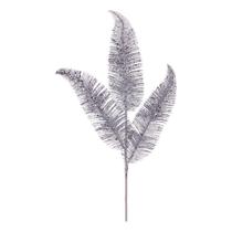 Spray artificial para plantas artificiais Vickerman Feather Fern Glitter 62 cm 6 unidades Spray artificial para plantas artificiais Vickerman Feather Fern Glitter 62 cm 6 unidades