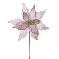 Spray Artificial Vickerman Flor de Nochebuena Champagne 21.5 cm Paquete de 6 Spray Artificial Vickerman Flor de Nochebuena Champagne 21.5 cm Paquete de 6