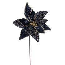 Spray Artificial Vickerman Flor de Pascua Negra 21.5 cm (Paquete de 6) Spray Artificial Vickerman Flor de Pascua Negra 21.5 cm (Paquete de 6)