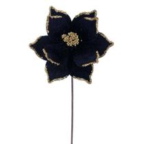 Spray Artificial Vickerman Poinsettia Negra 21.5 cm (Paquete de 6) Spray Artificial Vickerman Poinsettia Negra 21.5 cm (Paquete de 6)