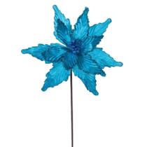 Spray Artificial Vickerman Poinsettia Turquesa 21,5 cm (Paquete de 6) Spray Artificial Vickerman Poinsettia Turquesa 21,5 cm (Paquete de 6)