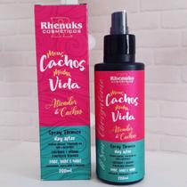 Spray Ativador de Cachos Rhenuks Meus Cachos Minha Vida Day After, Proteção Térmica e AntiFrizz 200ml