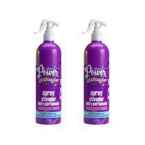 Spray Ativador Soul Power 315Ml Curl Defining - Kit Com 2Un