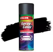 Spray Auto Colorgin Preto Alta Temperatura 500º 300ml