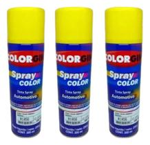 Spray Automotiva Colorgin Amarelo Imperial 300ml 1un Spray Automotiva Colorgin Amarelo Imperial 300ml 1un