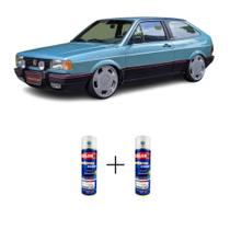 SPRAY AUTOMOTIVO Azul Indico VW + SPRAY VERNIZ 300ML