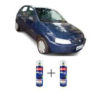 SPRAY AUTOMOTIVO Azul Quiron GM + SPRAY VERNIZ 300ML