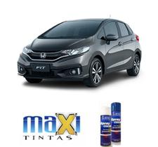 Spray automotivo cinza barium met - nh797m honda + verniz spray 300ml
