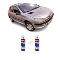 Spray automotivo cinza quartz met - eyc peugeot + verniz spray 300ml Spray automotivo cinza quartz met - eyc peugeot + verniz spray 300ml