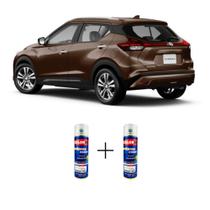 SPRAY AUTOMOTIVO Cinza Rust Perol - CAQ Nissan + SPRAY VERNIZ 300ML SPRAY AUTOMOTIVO Cinza Rust Perol - CAQ Nissan + SPRAY VERNIZ 300ML