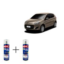 Spray automotivo cinza tellurium fiat + spray verniz 300ml Spray automotivo cinza tellurium fiat + spray verniz 300ml