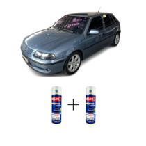 Spray automotivo cinza titanio met - li7x/3z3z vw + verniz spray 300ml