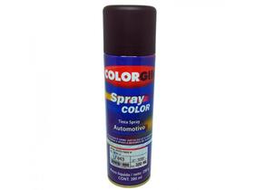 Spray Automotivo Colorgin Preto Fosco Vinilico 400ml