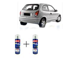 Spray automotivo prata escuna + spray verniz 300ml - Sherwin Williams