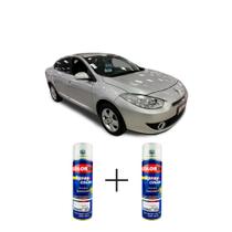 Spray automotivo prata etoile met - knh renault + spray verniz 300ml