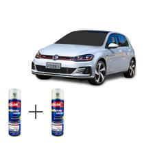 Spray automotivo prata snow vw + verniz spray 300ml Spray automotivo prata snow vw + verniz spray 300ml
