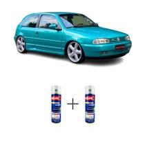 SPRAY AUTOMOTIVO Verde Light VW + SPRAY VERNIZ 300ML