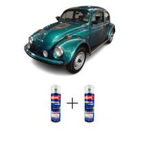 SPRAY AUTOMOTIVO Verde Nice VW + SPRAY VERNIZ 300ML