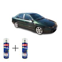 Spray automotivo verde sierra fiat + verniz spray 300ml