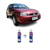 SPRAY AUTOMOTIVO Vermelho Chardon GM + SPRAY VERNIZ 300ML SPRAY AUTOMOTIVO Vermelho Chardon GM + SPRAY VERNIZ 300ML