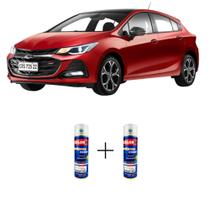 Spray automotivo vermelho chili gm + verniz spray 300ml Spray automotivo vermelho chili gm + verniz spray 300ml