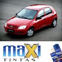 Spray automotivo vermelho lyra + spray verniz 300ml