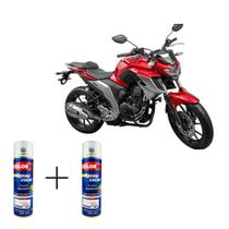 Spray automotivo vermelho metálico k918 yamaha verniz spray 300ml